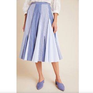 Maeve Annie A-Line Midi Skirt, size 2